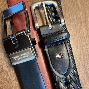 Set of 2 men’s belts 44” long
